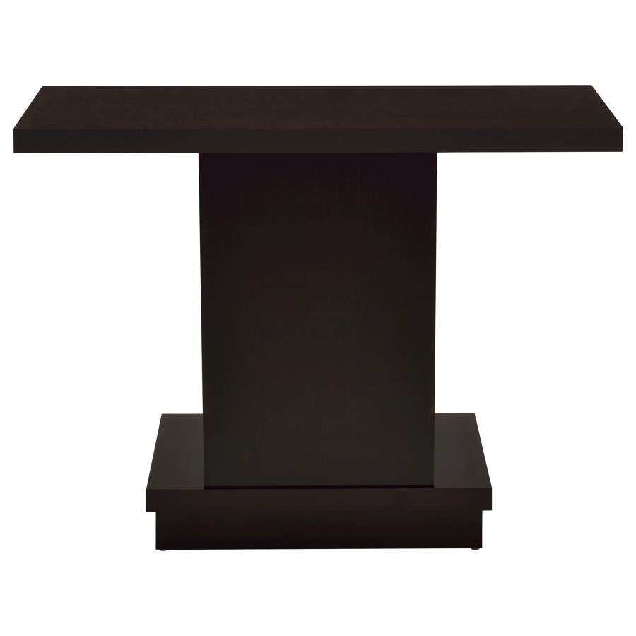 Reston Brown Sofa Table - furniture place usa