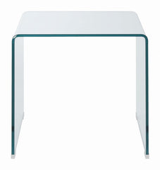 Ripley Clear End Table - furniture place usa