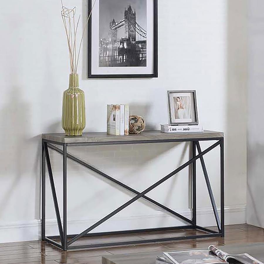 Birdie Grey Sofa Table - furniture place usa