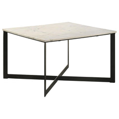 Tobin White Coffee Table - furniture place usa