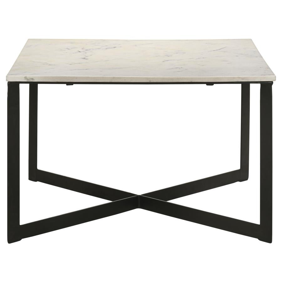 Tobin White Coffee Table - furniture place usa