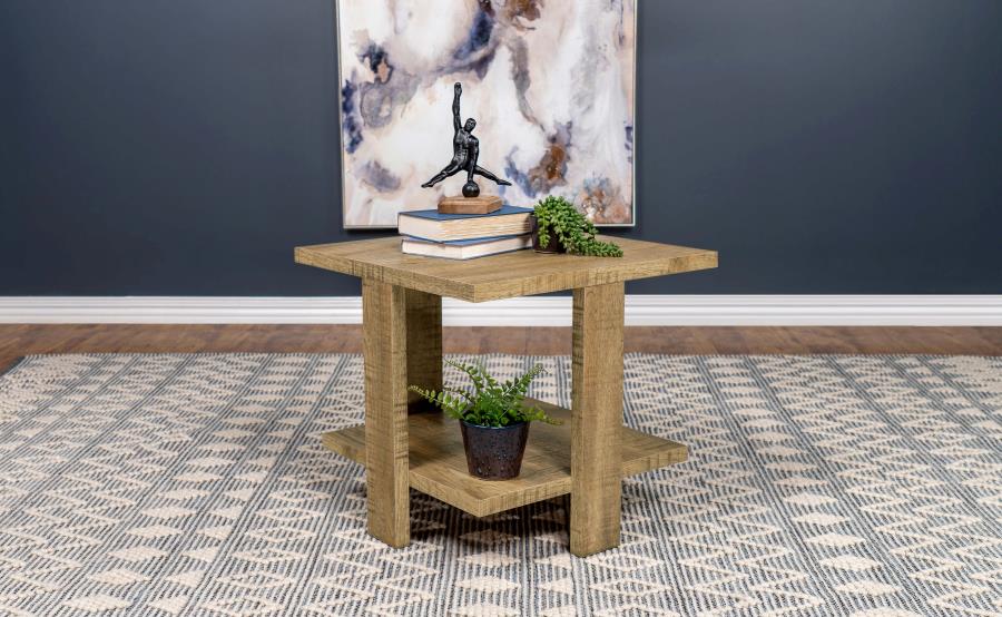 Dawn Brown End Table - furniture place usa