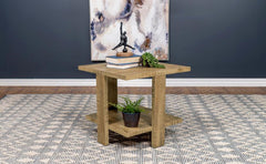 Dawn Brown End Table - furniture place usa