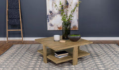 Dawn Brown Coffee Table - furniture place usa