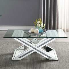 Bonnie Silver Coffee Table - furniture place usa