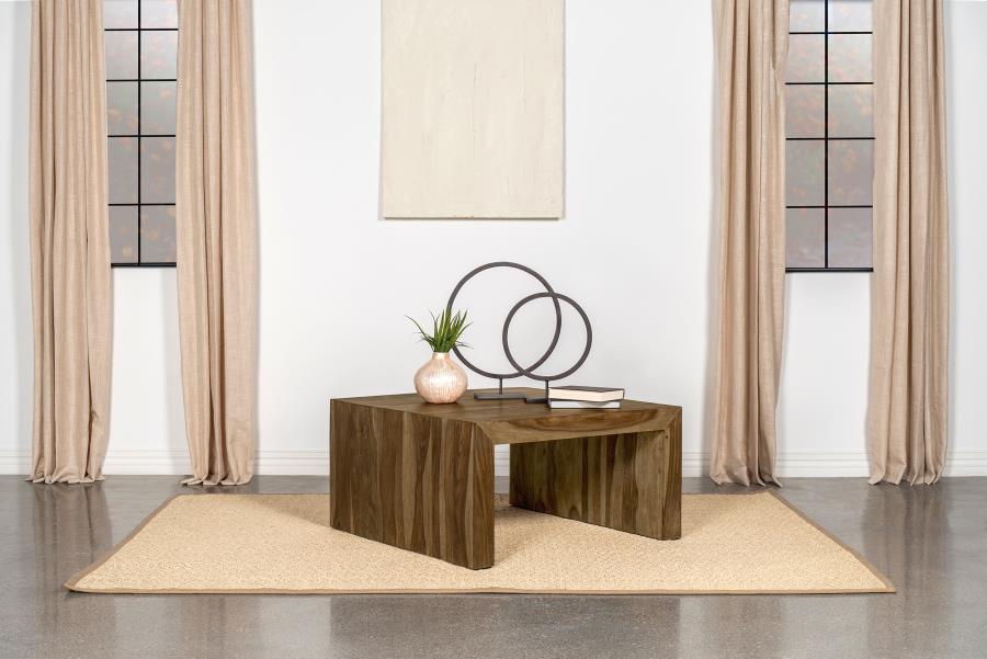 Odilia Brown Coffee Table - furniture place usa