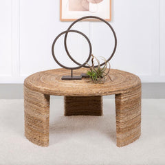 Artina Brown Coffee Table - furniture place usa