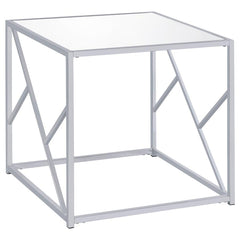 Provins Silver 3 Pc Coffee Table Set - furniture place usa