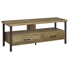 Ruston Brown 59" Tv Stand - furniture place usa