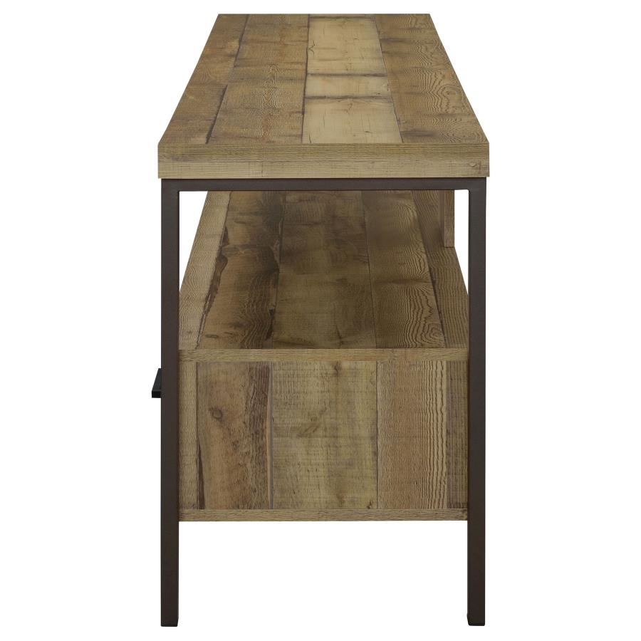 Ruston Brown 71" Tv Stand - furniture place usa