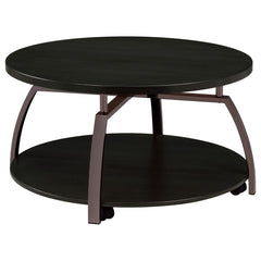 Dacre Black Coffee Table - furniture place usa