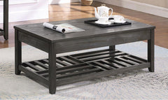 Cliffview Grey Lift Top Coffee Table - furniture place usa