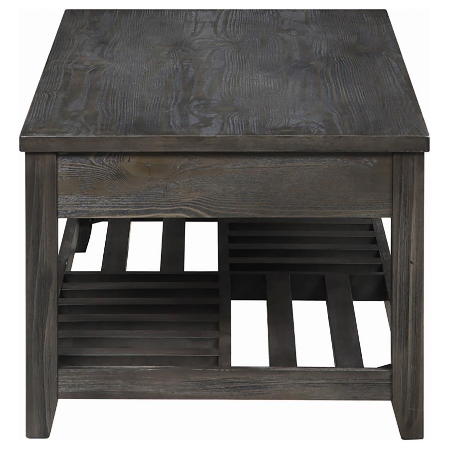 Cliffview Grey Lift Top Coffee Table - furniture place usa