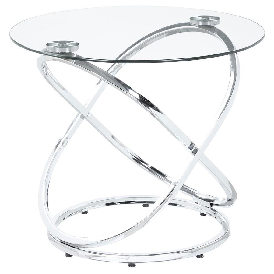 Warren Silver 3 Pc Coffee Table Set - furniture place usa