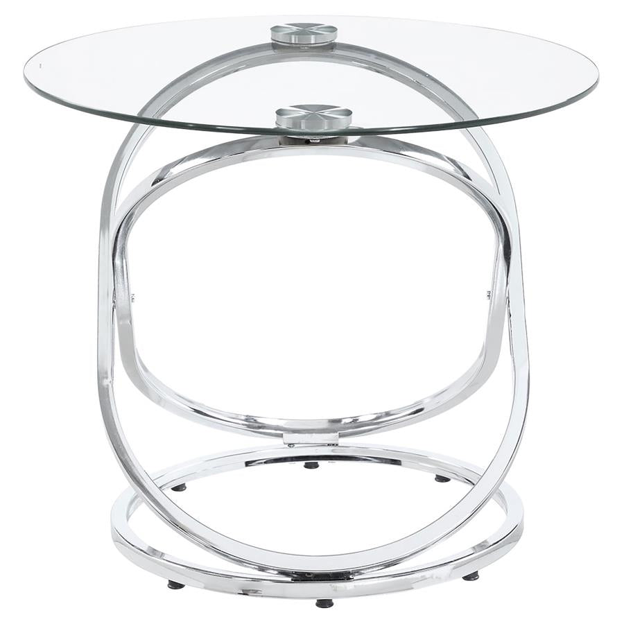 Warren Silver 3 Pc Coffee Table Set - furniture place usa