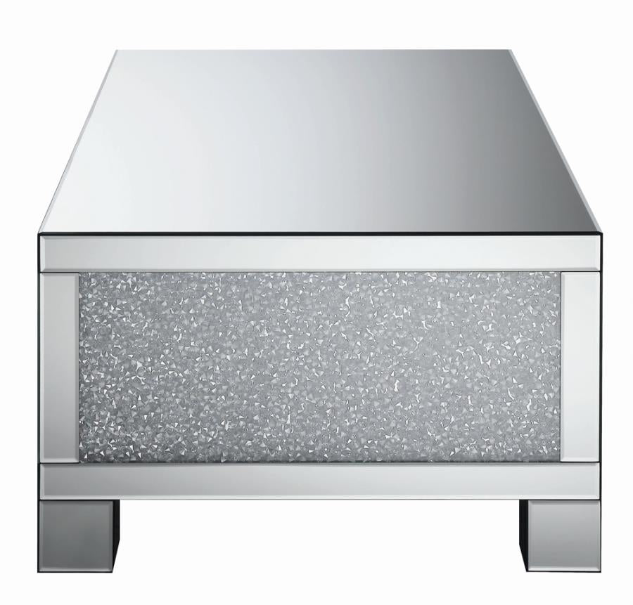 Gillian Silver Coffee Table - furniture place usa