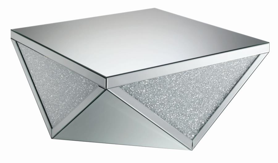 Amore Silver Coffee Table - furniture place usa