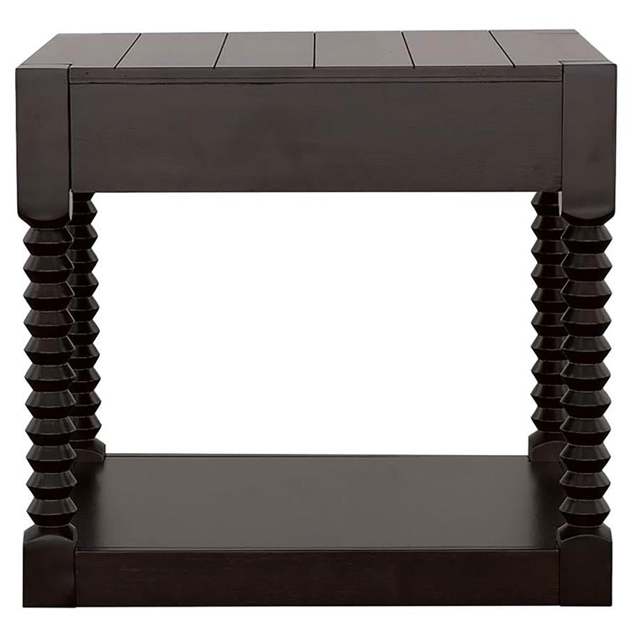 Meredith Brown End Table - furniture place usa