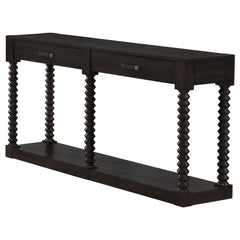 Meredith Brown Sofa Table - furniture place usa