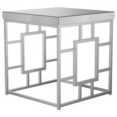 Dafina Silver End Table - furniture place usa