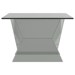 Taffeta Silver Coffee Table - furniture place usa