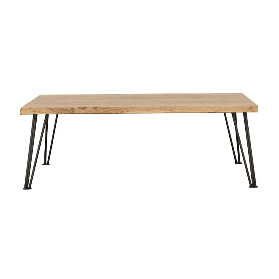 Zander Brown Coffee Table - furniture place usa