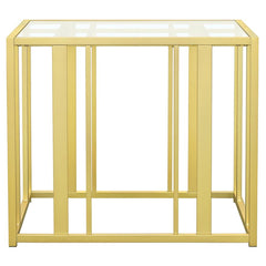 Adri Gold End Table - furniture place usa