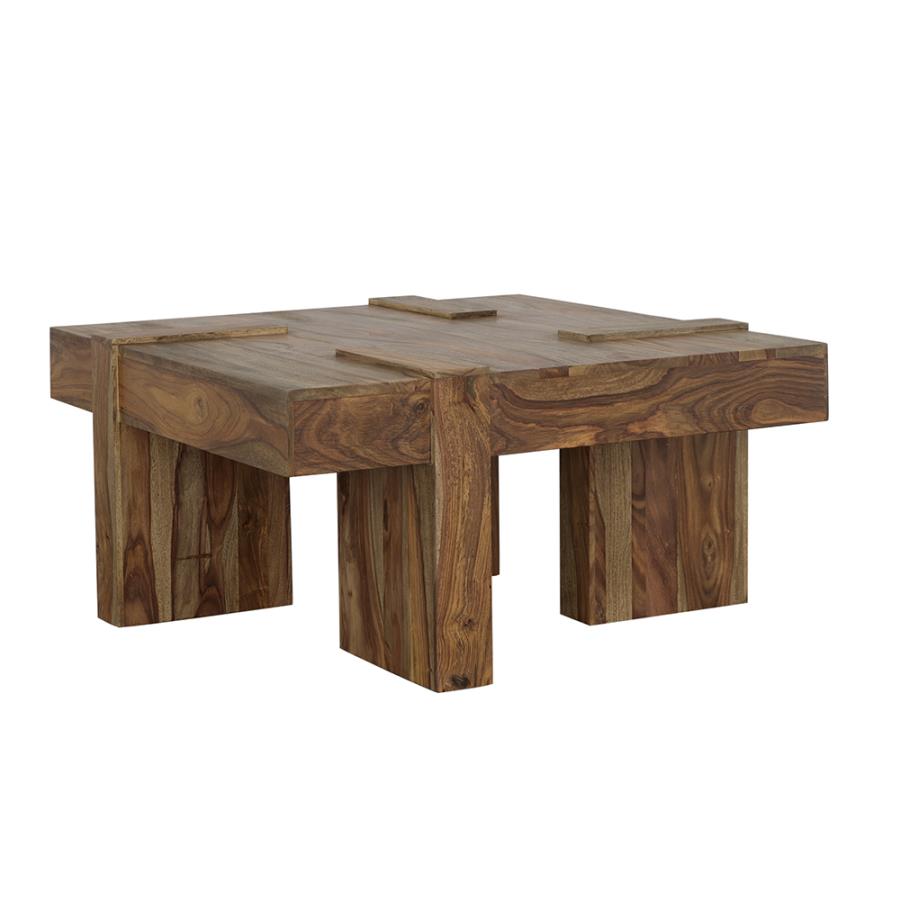 Samira Brown Coffee Table - furniture place usa