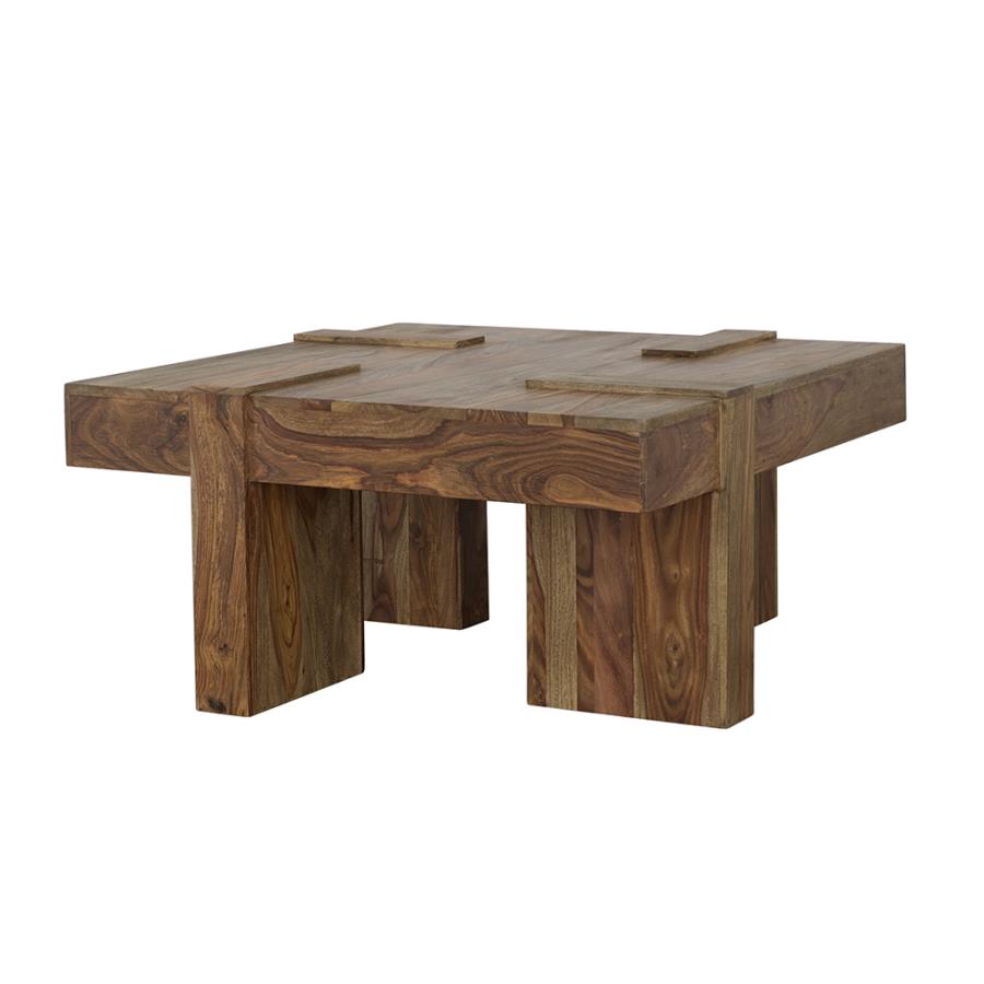 Samira Brown Coffee Table - furniture place usa