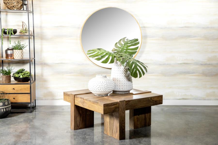 Samira Brown Coffee Table - furniture place usa