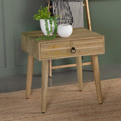 Zabel Brown End Table - furniture place usa