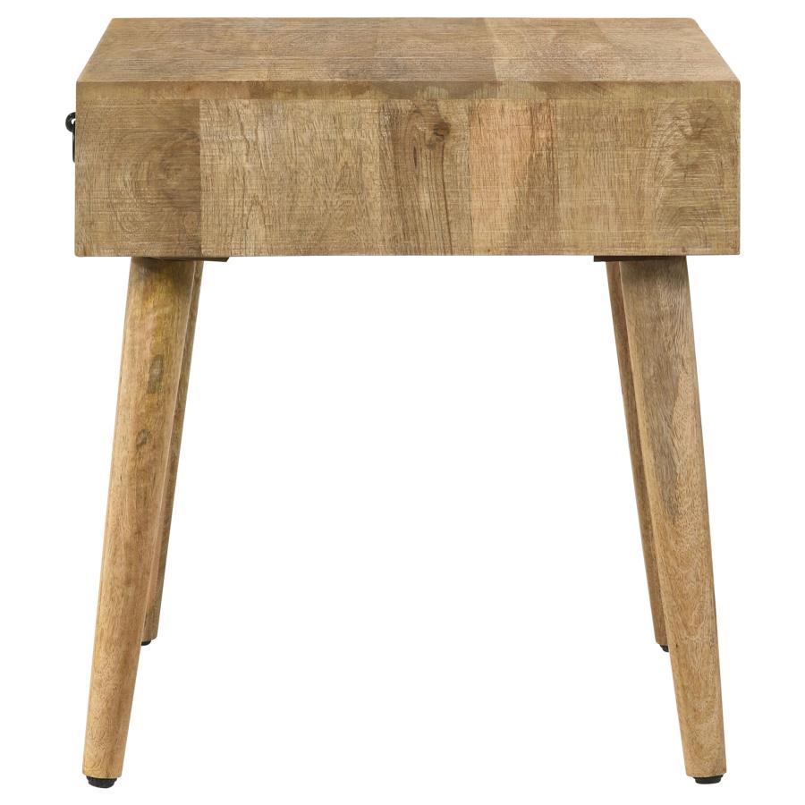 Zabel Brown End Table - furniture place usa