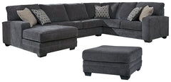 Tracling 3-Piece Sectional with Ottoman - PKG001612 - furniture place usa