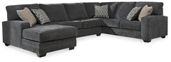 Tracling 3-Piece Sectional with Ottoman - PKG001612 - furniture place usa