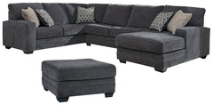 Tracling 3-Piece Sectional with Ottoman - PKG001613 - furniture place usa
