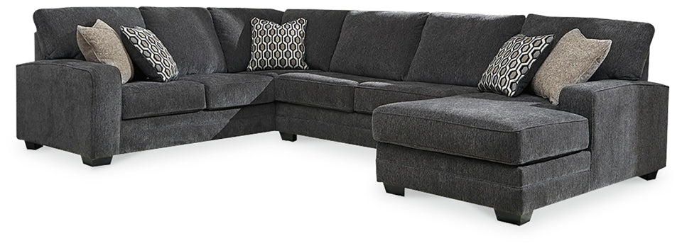 Tracling 3-Piece Sectional with Ottoman - PKG001613 - furniture place usa