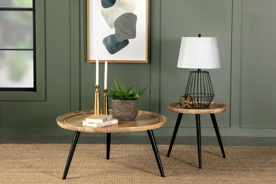 Zoe Brown Coffee Table - furniture place usa