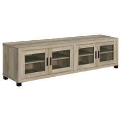 Sachin Brown 3 Pc Entertainment Center - furniture place usa