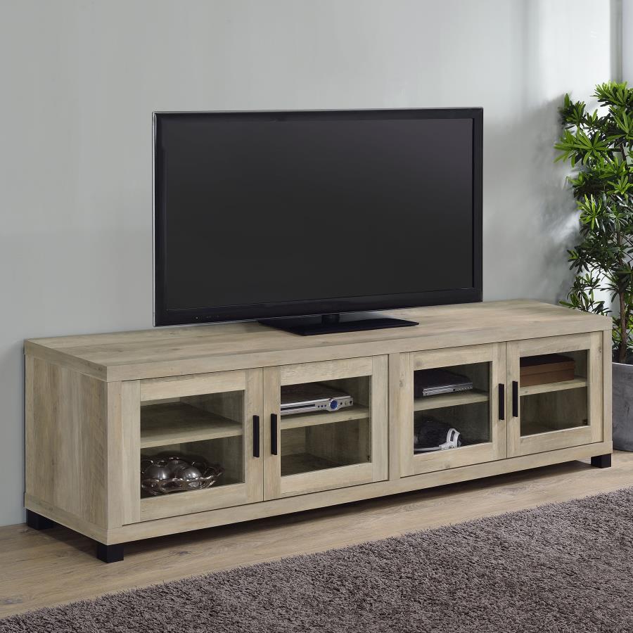 Sachin Brown 79" Tv Stand - furniture place usa