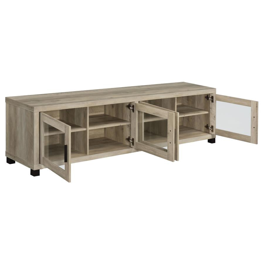 Sachin Brown 79" Tv Stand - furniture place usa