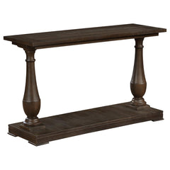 Walden Brown Sofa Table - furniture place usa