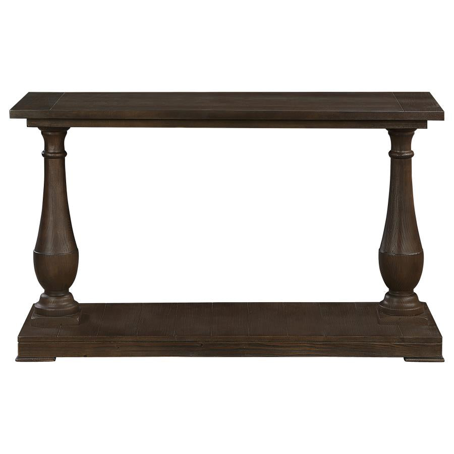 Walden Brown Sofa Table - furniture place usa