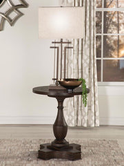 Morello Brown End Table - furniture place usa