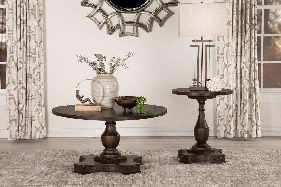 Morello Brown End Table - furniture place usa