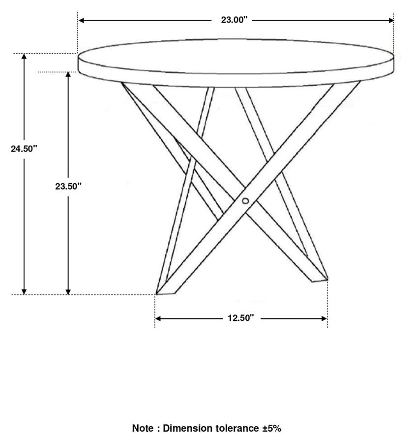 Zack Brown End Table - furniture place usa