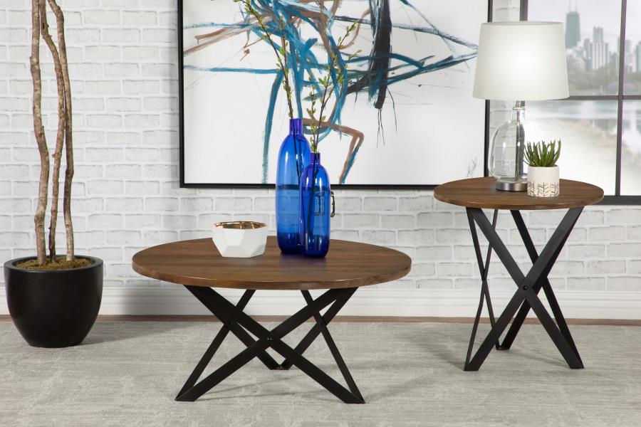 Zack Brown End Table - furniture place usa