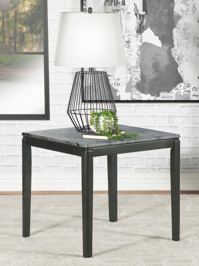 Mozzi Grey End Table - furniture place usa