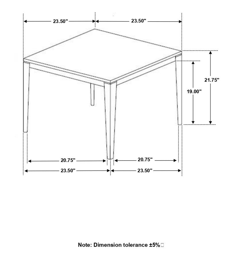 Mozzi Grey End Table - furniture place usa