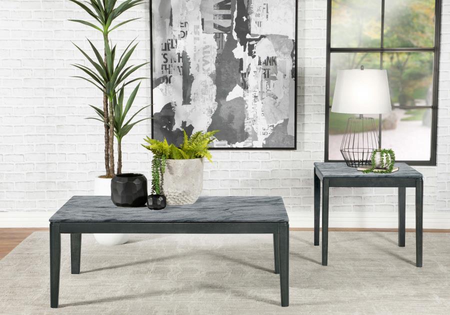 Mozzi Grey End Table - furniture place usa