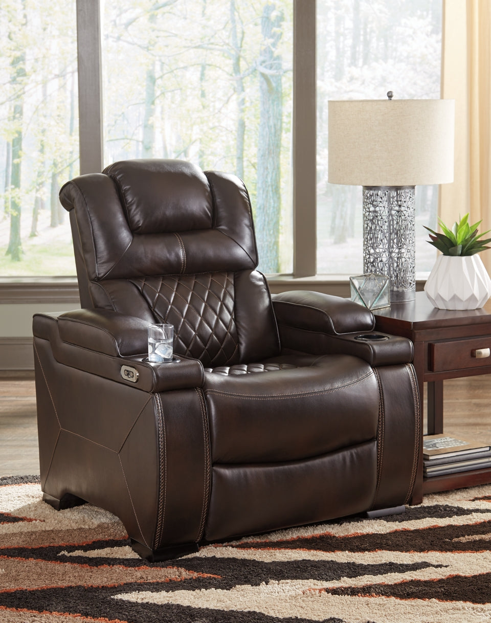 Warnerton 3-Piece Sectional with Recliner - furniture place usa